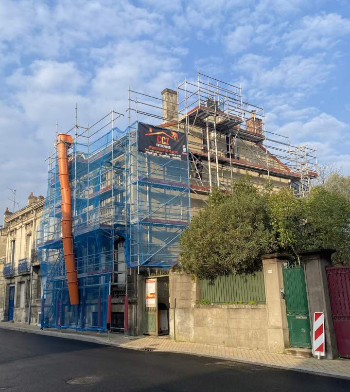 Rénovation de toiture, Bègles